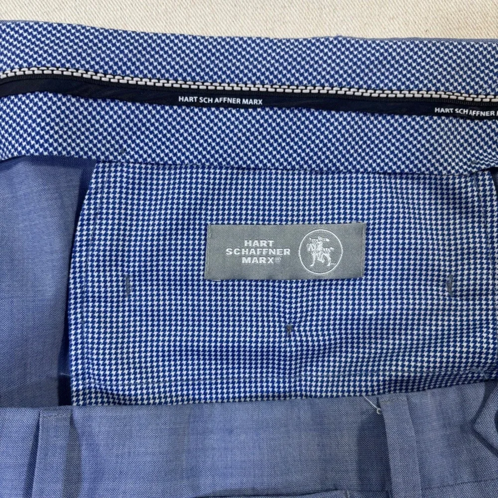 Hart Schaffner Marx Men's Blue Dress Pants Size 42R Classic Fit